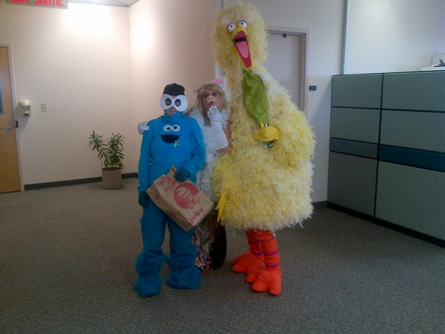 The Muppets visit the Assistant Deputy Minister's office